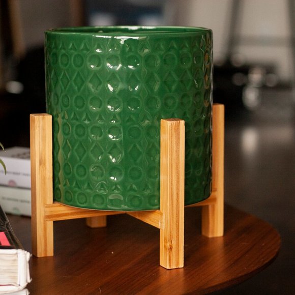 Modern Mid Century Desk Planter - Picture 4 of 4
